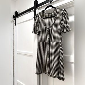 Gingham Skater Dress